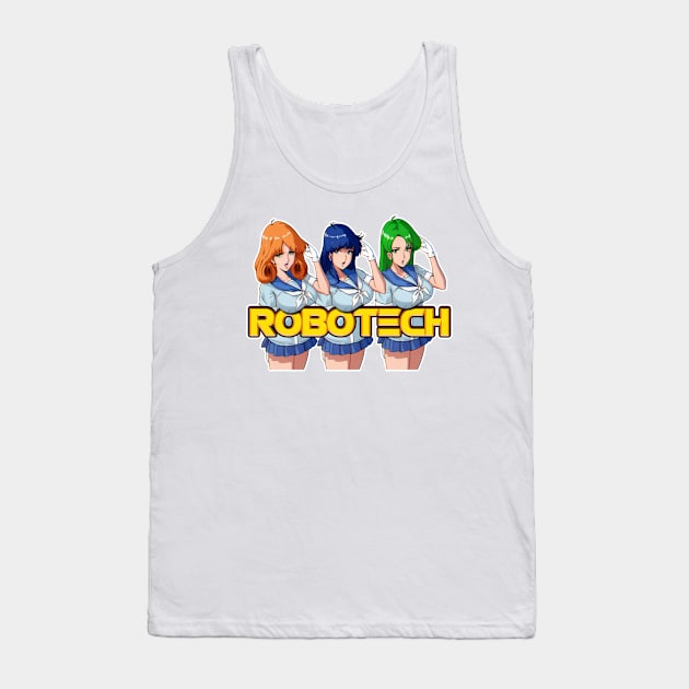 Design003 Tank Top by Robotech/Macross and Anime design's